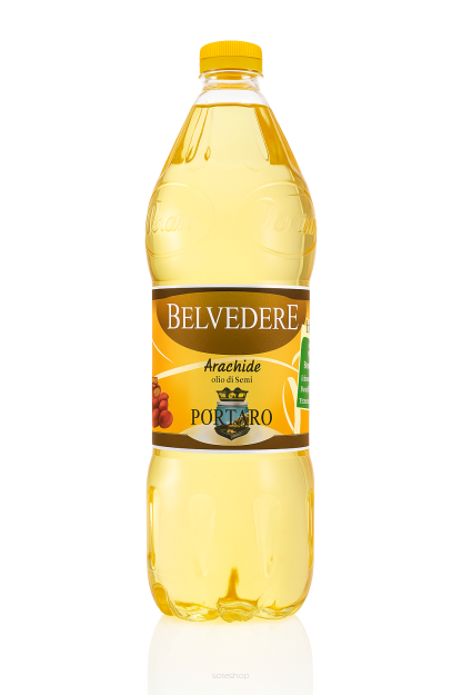 Włoski Olej z Nasion Orzechów Arachidowych - Portaro - 1000 ml